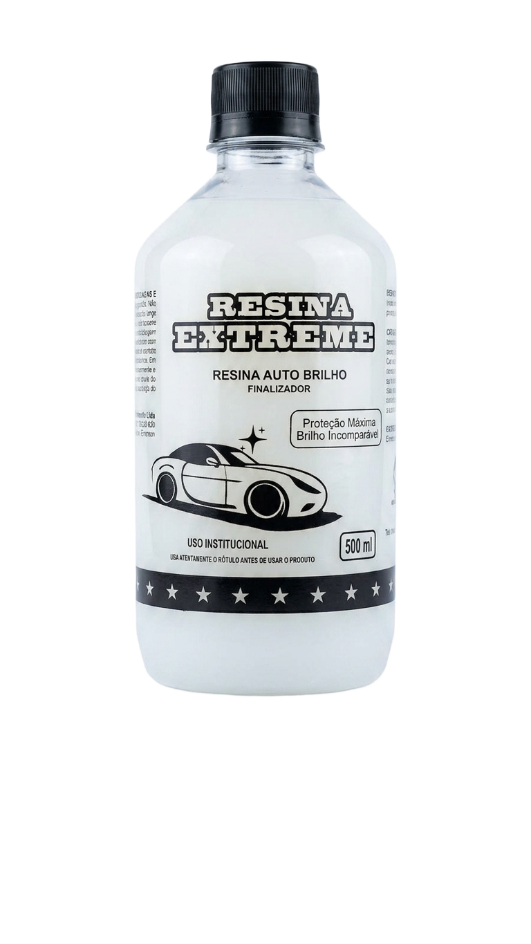 Resina Extreme - Resina Auto Brilho Finalizador 500ml